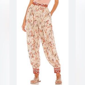 Free People NWT Picnic Party Cotton Balloon Pants